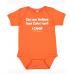  
Infant Bodysuit Flava: Tangerine