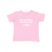 Toddler If You Think I'm Cute, Check Out My Mommy_Creme Lettering Toddler If You Think I'm Cute, Check Out My Mommy_Creme Lettering