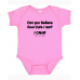 
Infant Bodysuit Flava: Bubble Gum Pink